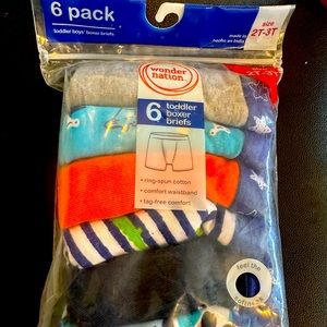 Wonder Nation Toddler Boy Boxer Briefs B5